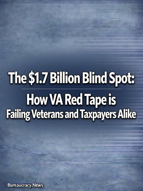 The $1.7 Billion Blind Spot: How VA Red Tape is Failing Veterans and Taxpayers&nbsp;Alike