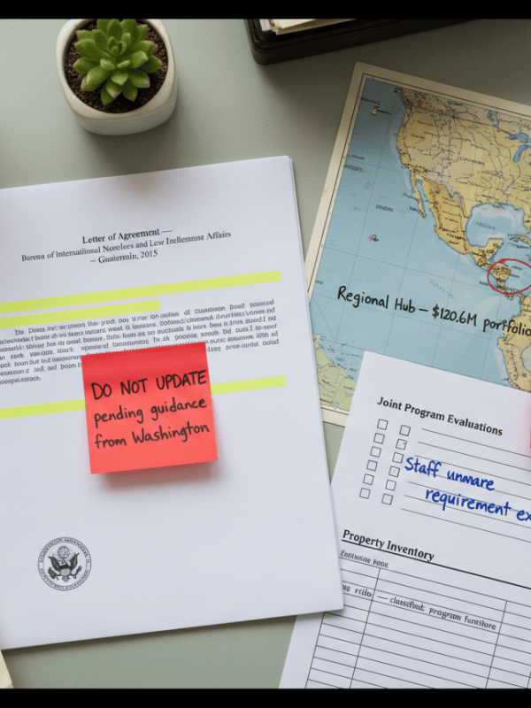 The Agreement Washington Won’t Let Anyone&nbsp;Update