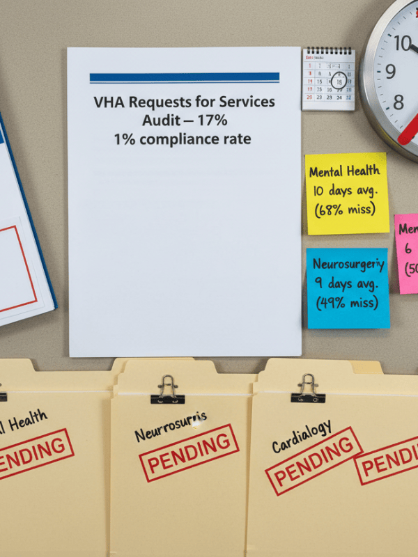 The VA Has a Three Day Rule for Specialty Care. Mental Health Waited&nbsp;Ten.