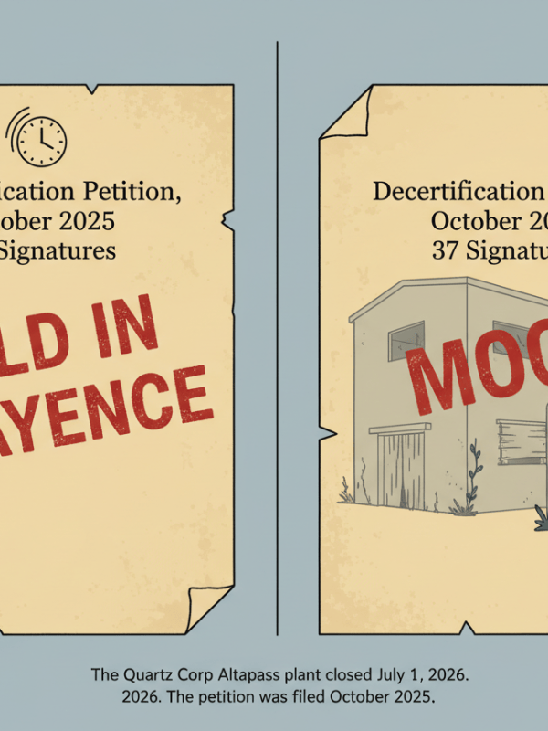 The Petition That Outlived the&nbsp;Plant