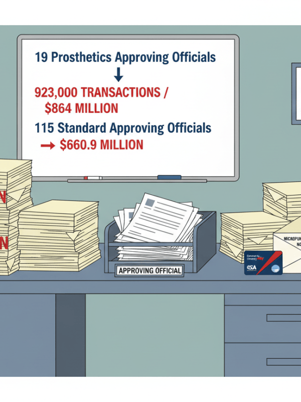 Nineteen Officials Are Supposed to Watch $864 Million in Prosthetics&nbsp;Purchases
